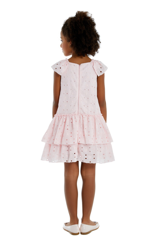 Powder Girl Frilly Brode Dress 4-8 AGE - 7