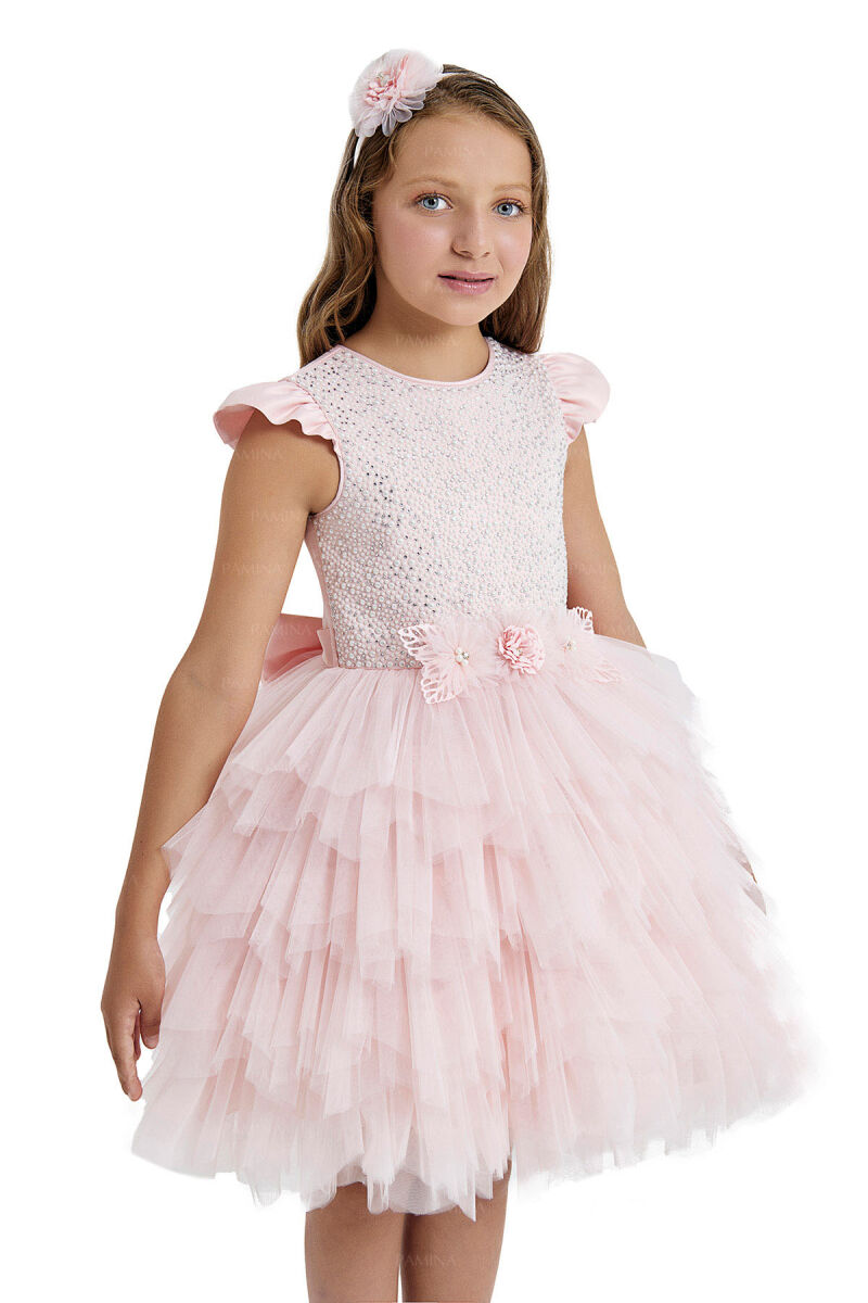 Powder Tailed Dress 8-12 AGE - 6