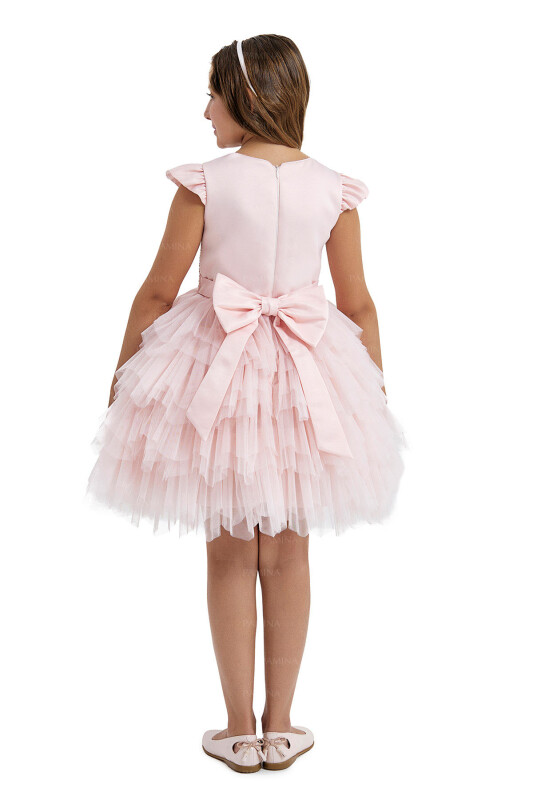 Powder Tailed Dress 8-12 AGE - 8