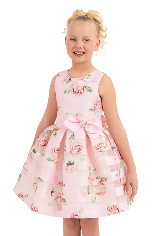 Powder Sleeveless Suit with Bolero for Girls 8-12 AGE - 7