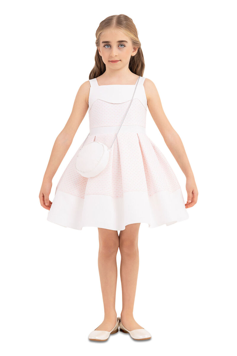 Powder Strappy, dress for girls 4-8 AGE - 1