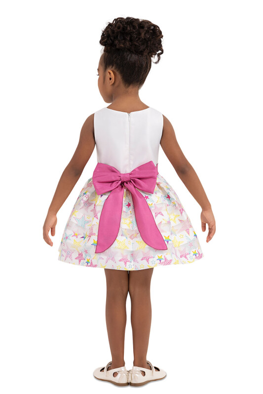 Ecru dress with bolero for girls 2-6 AGE - 8