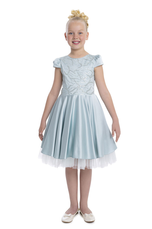 Mint Short Sleeve Girls Dress 8-12 AGE 