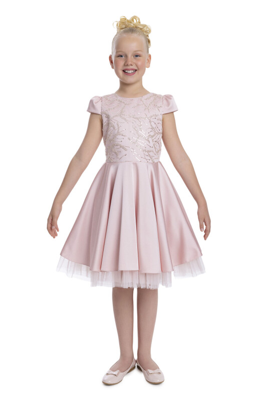 Powder Short Sleeve Girls Dress 8-12 AGE 