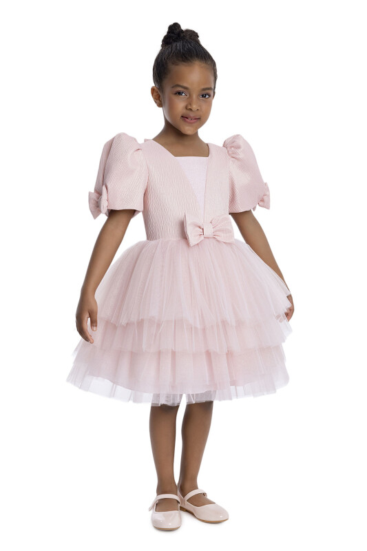 Powder Puff Sleeve Girl s Dress 3 7 AGE Pamina Kids Wholesale