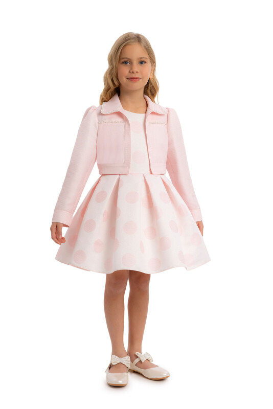 Powder Girls Set with Bolero 3-7 AGE - 2