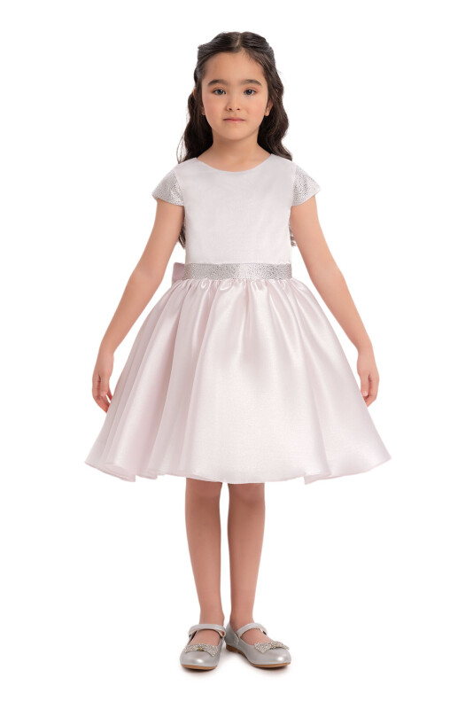 LightPink Girls Moon-Sleeved Dress 3-7 AGE - 2