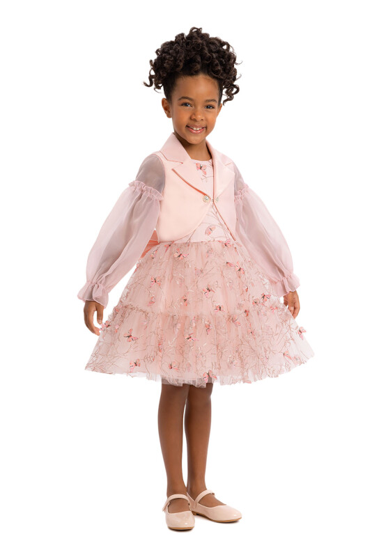 Powder Girls Suit with Bolero 3-7 AGE - 3