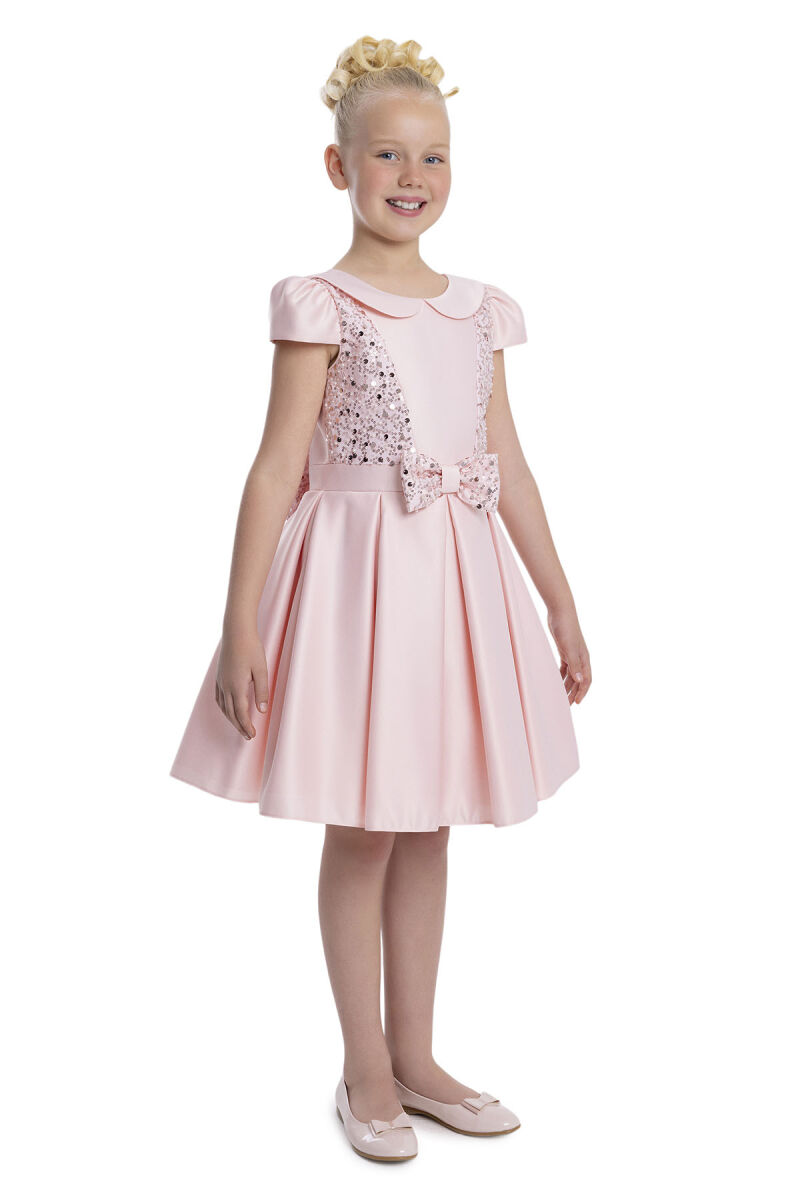 Powder Peter Pan Collar Girls Dress 8-12 AGE - 2