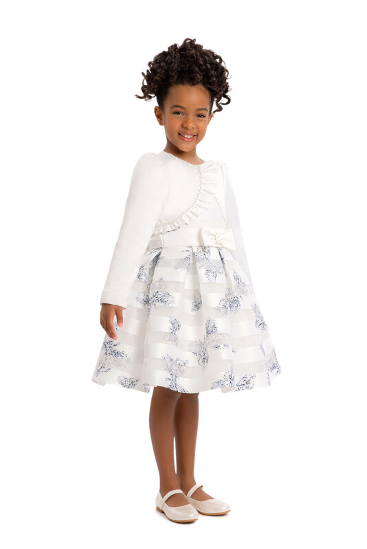 Blue Girls Set with Bolero 3-7 AGE - 3