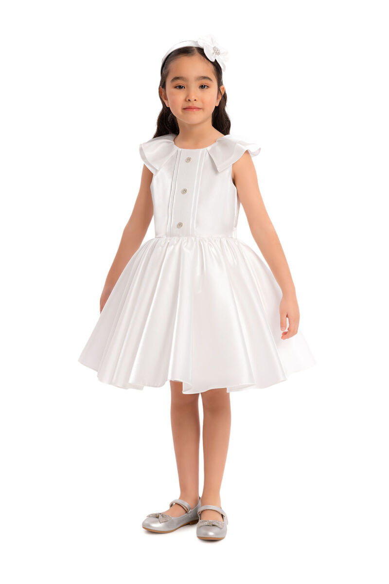 Ecru Girls Sleeveless Dress 3-7 AGE - 3