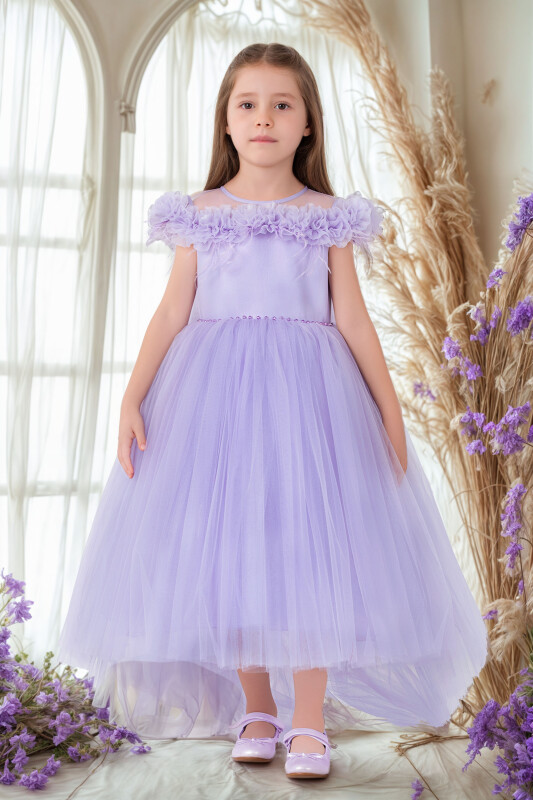 Lilac kids dress hotsell