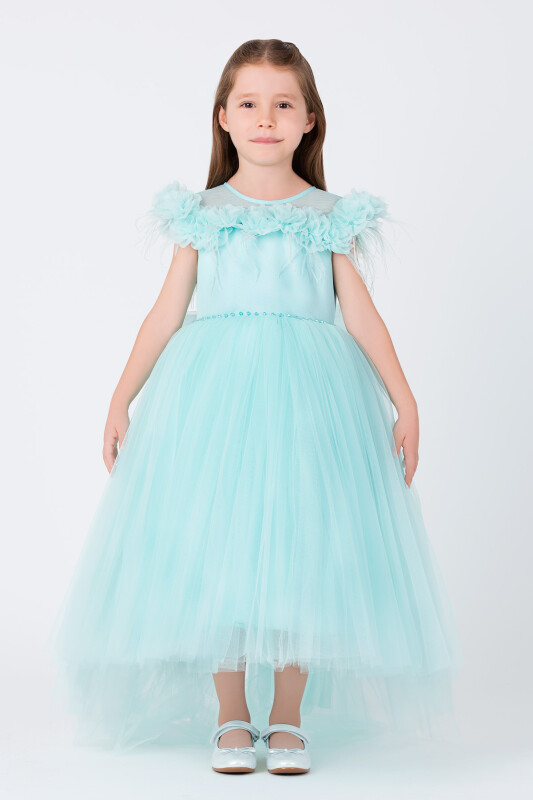 Mint Girls Princess Dress 8-12 AGE - 2