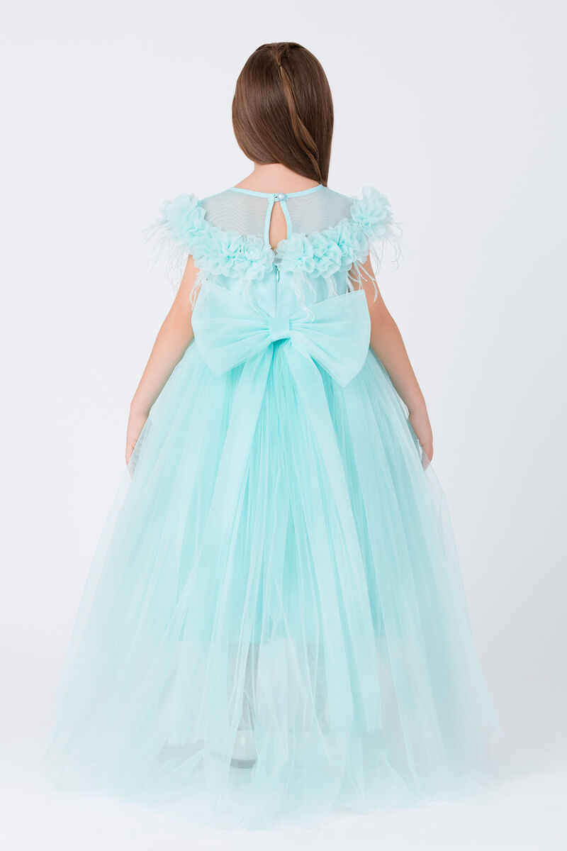 Mint Girls Princess Dress 8-12 AGE - 4