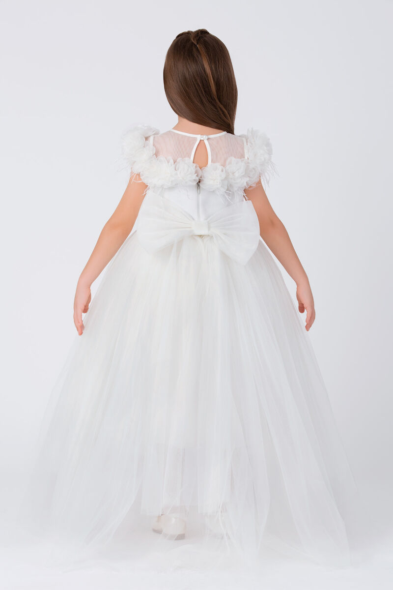 Ecru Girls Princess Dress 3-7 AGE - 3