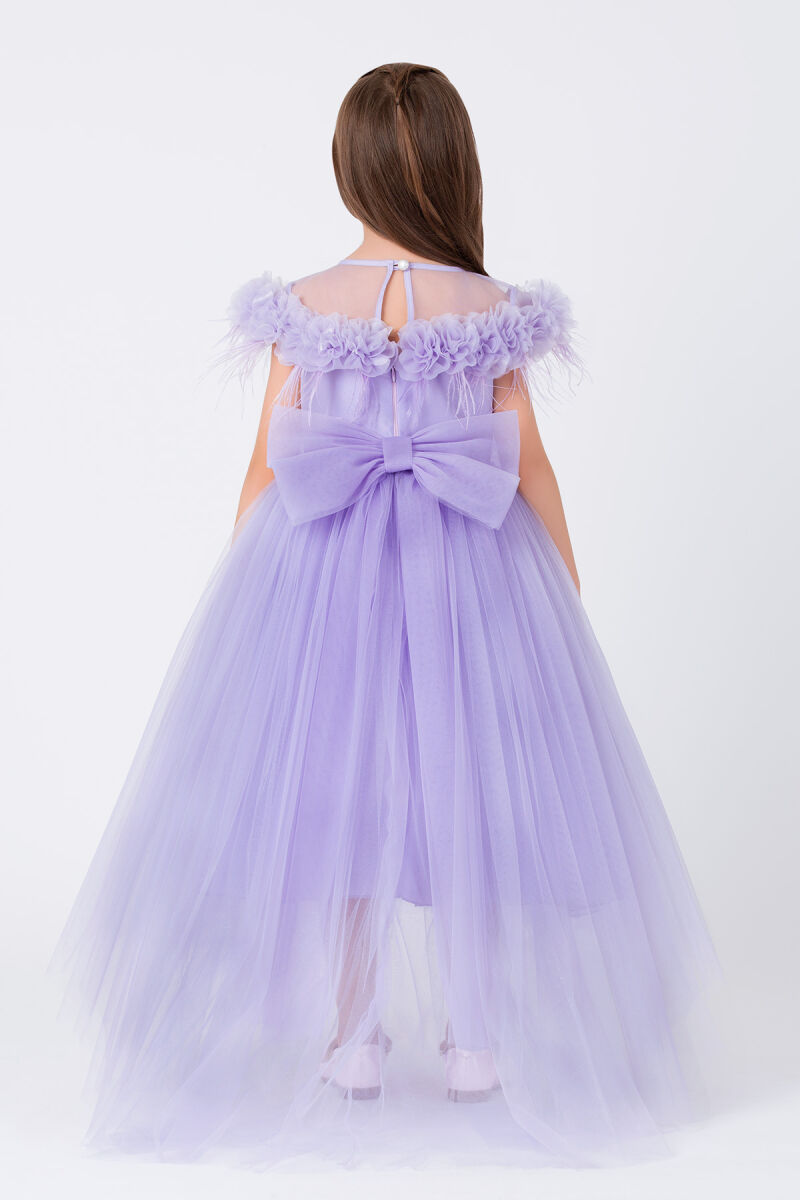 Lilac Girls Princess Dress 8-12 AGE - 3