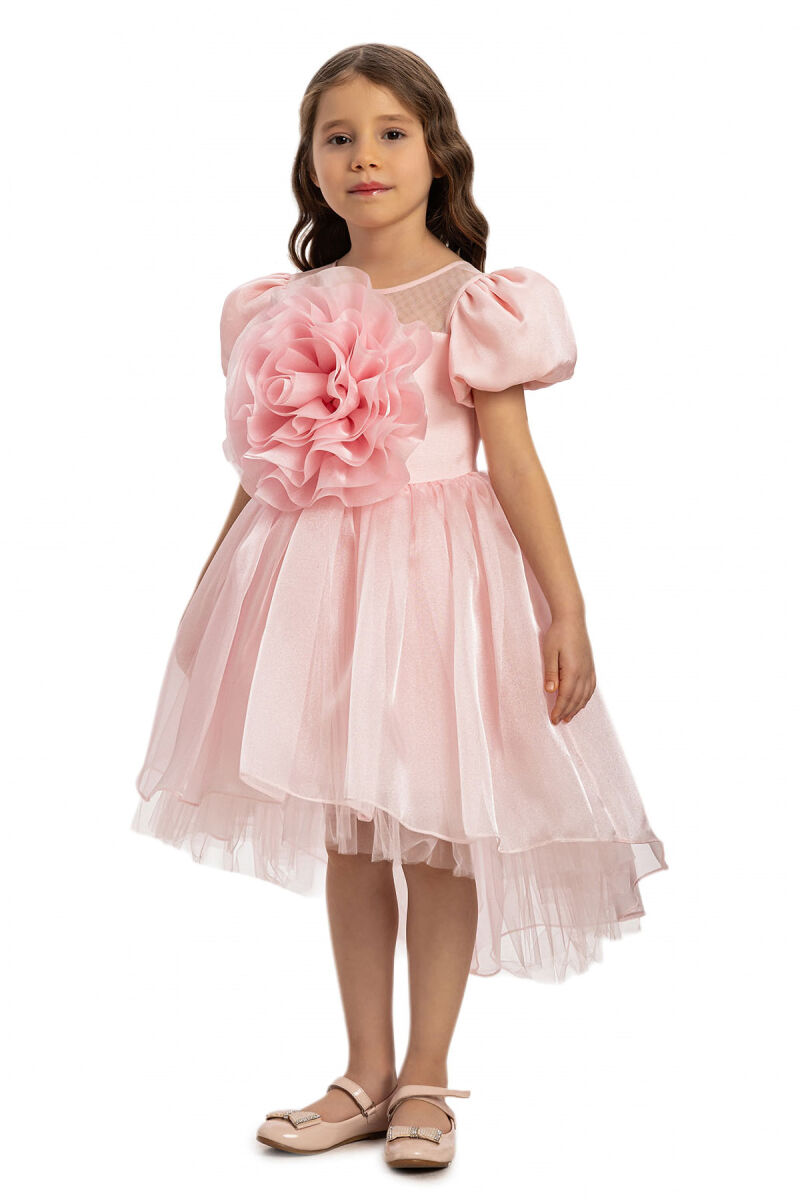 Powder Girls Floral Satin Dress 3-7 AGE - 2