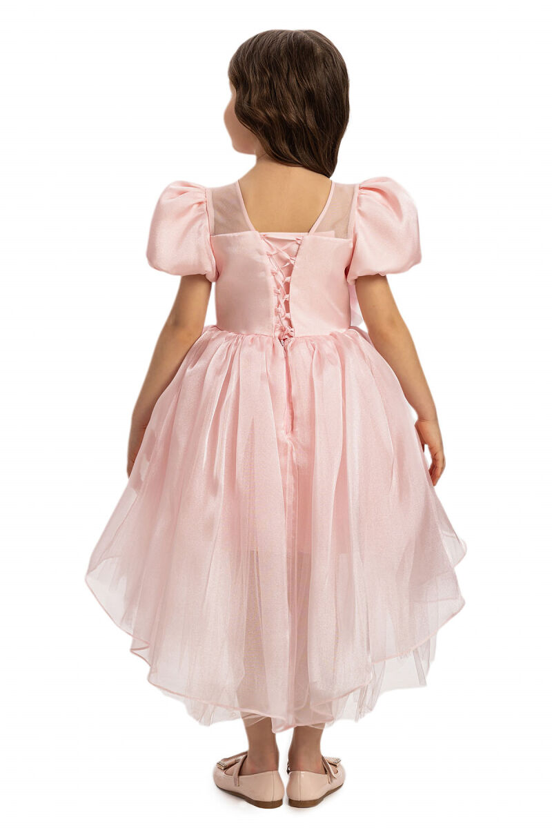 Powder Girls Floral Satin Dress 3-7 AGE - 5