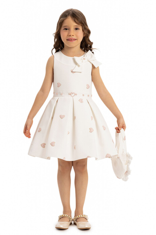 Powder Girls Dress and Matching Heart Bag 3-7 AGE - 3