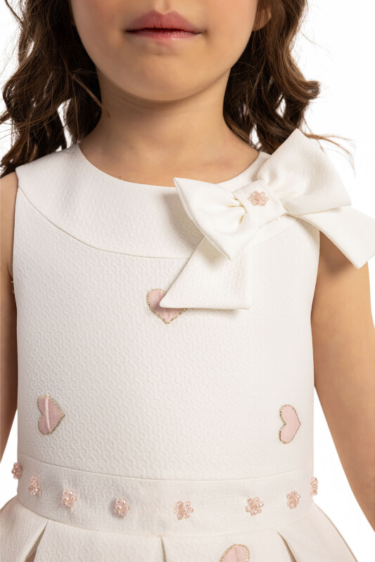 Powder Girls Dress and Matching Heart Bag 3-7 AGE - 6