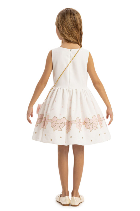 Powder Girls Dress with bolero and Matching Bag 3-7 AGE - 10