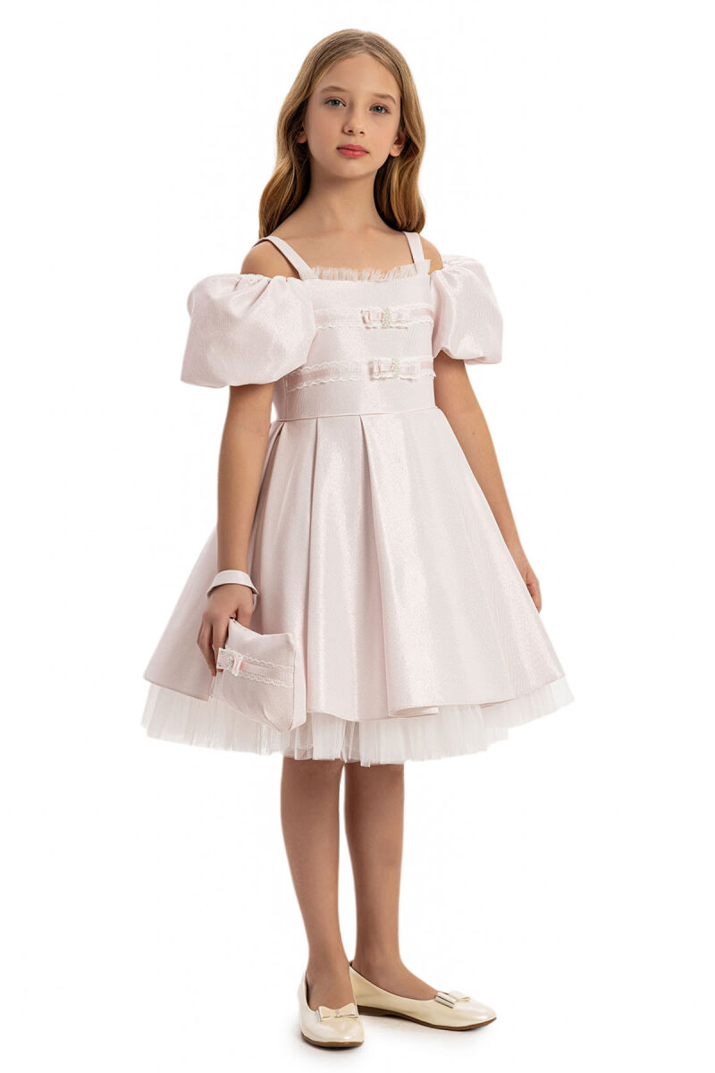 Powder Girls Dress with Bag 8-14 AGE - 4