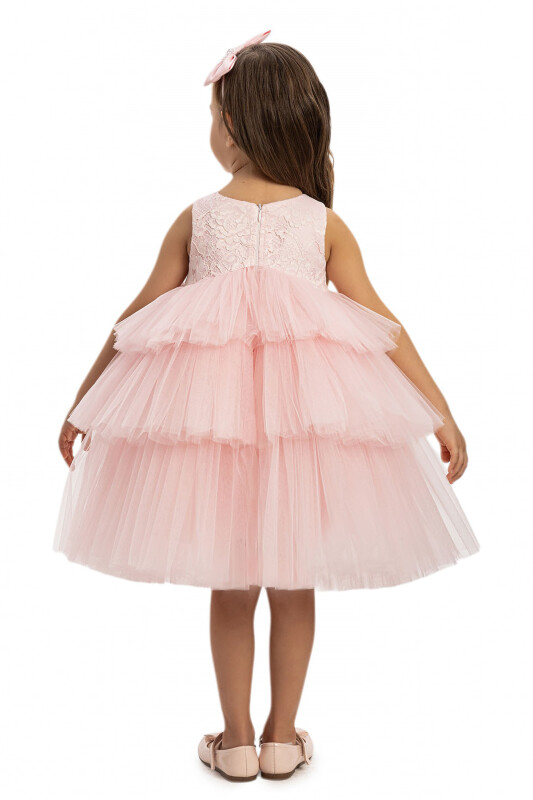 Powder Girls Lace Tulle Dress 6-24 MONTH - 5