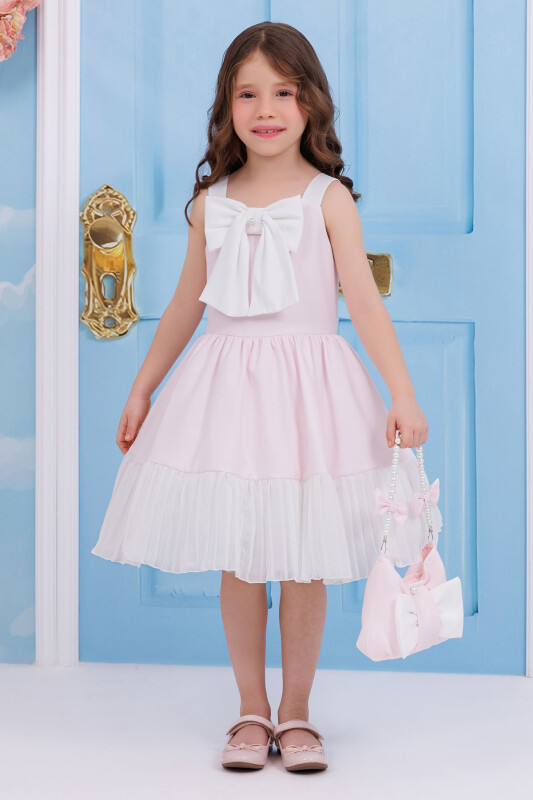 Powder Girls Dress with Bag 3-7 AGE 