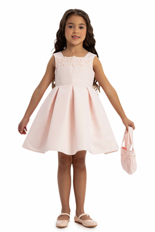 Powder Girls Set with Bolero and Matching Bag 3-7 AGE - 10