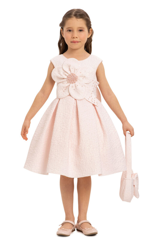 Powder Dress with Matching Bag 3-7 AGE 