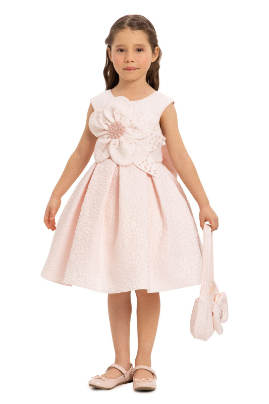 Powder Dress with Matching Bag 3-7 AGE - 2