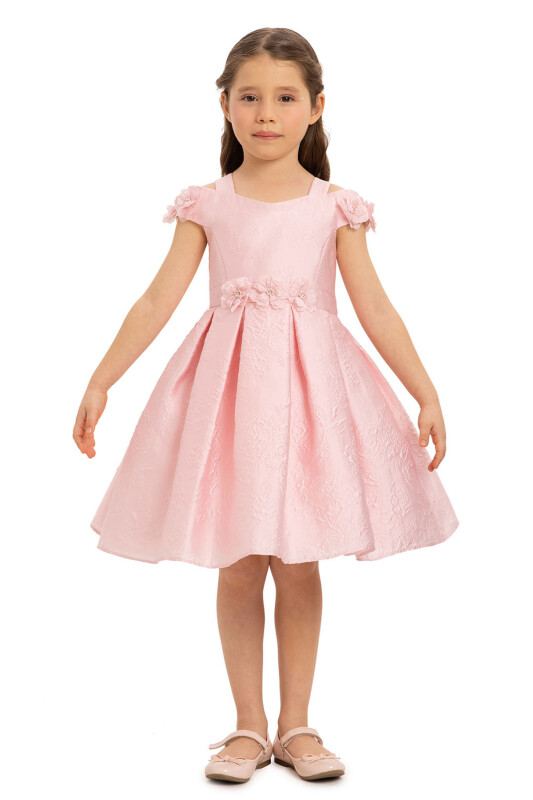 Powder Girls Floral Jacquard Dress 3-7 AGE 