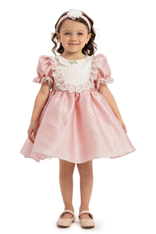 Powder Baby Girl Dress with Hair Accessory 6-24 MONTH - 1