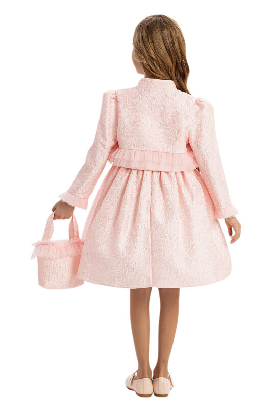 Powder Girls Set with Bolero and Matching Bag 3-7 AGE - 8