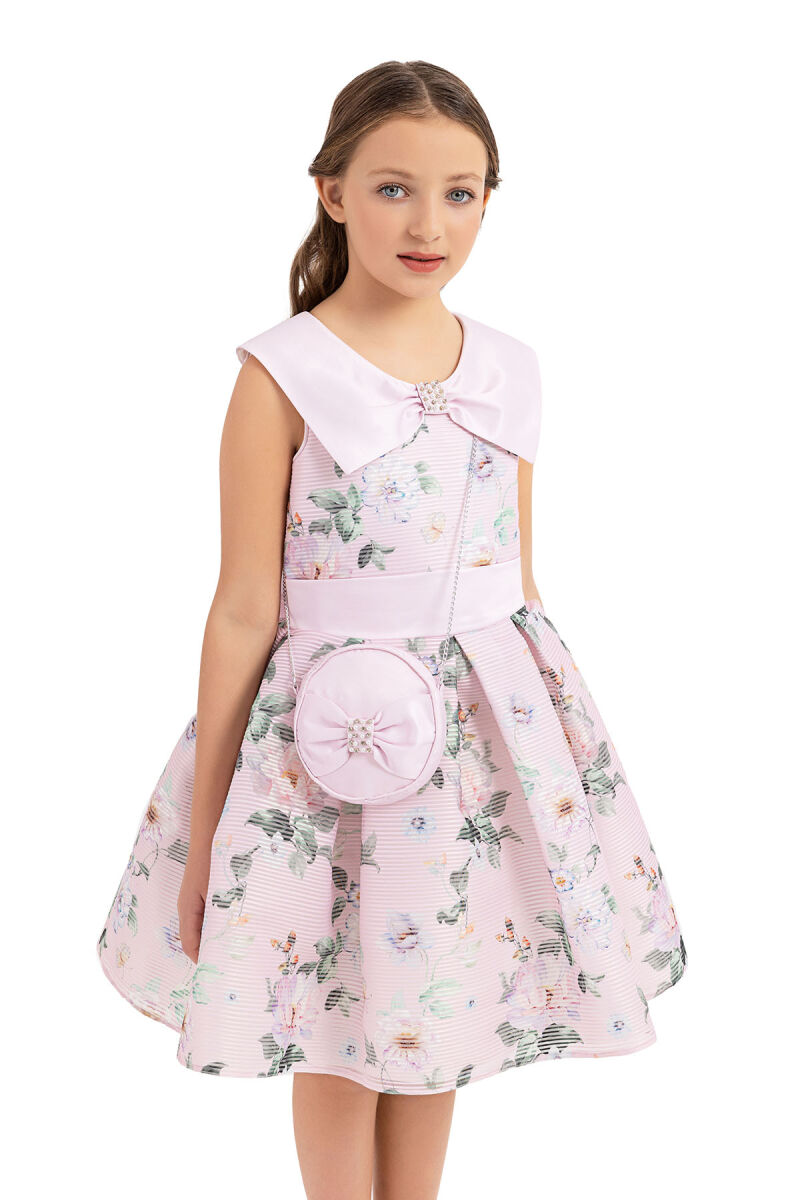 Powder Sailor collar dress for girls 10-14 AGE 33252PR - 4