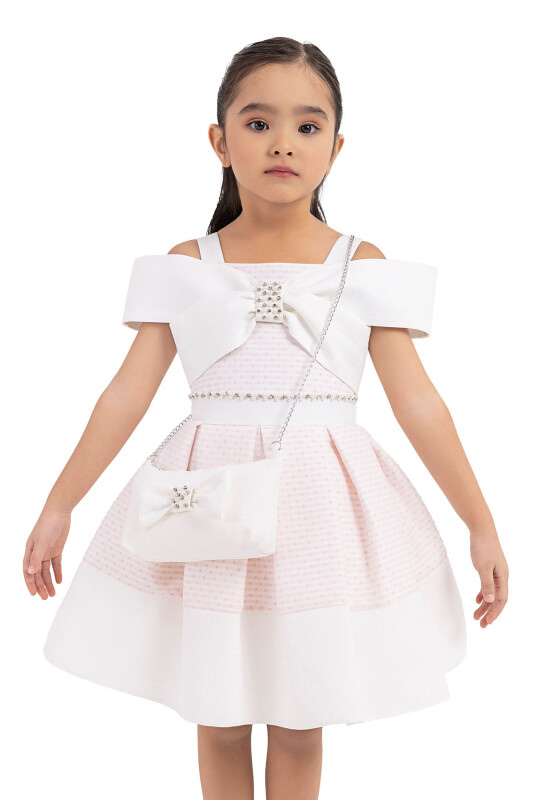 Powder Princess-collar, dress for girls 2-6 AGE 33187PR - 3