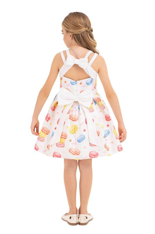Blue Sleeveless Dress for Girls 2-6 AGE 33199PR - 7