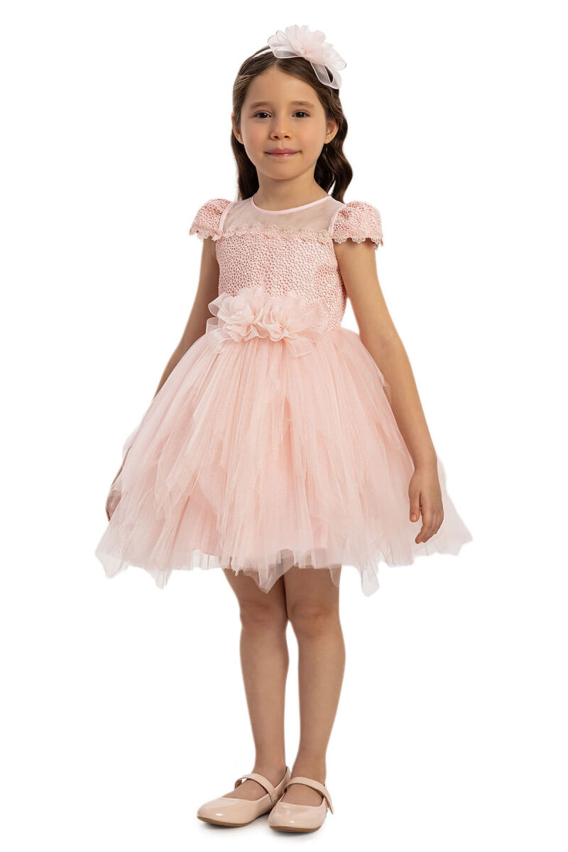 Powder Baby Dress Tulle Skirt 6-24 MONTH 35068PR - 2