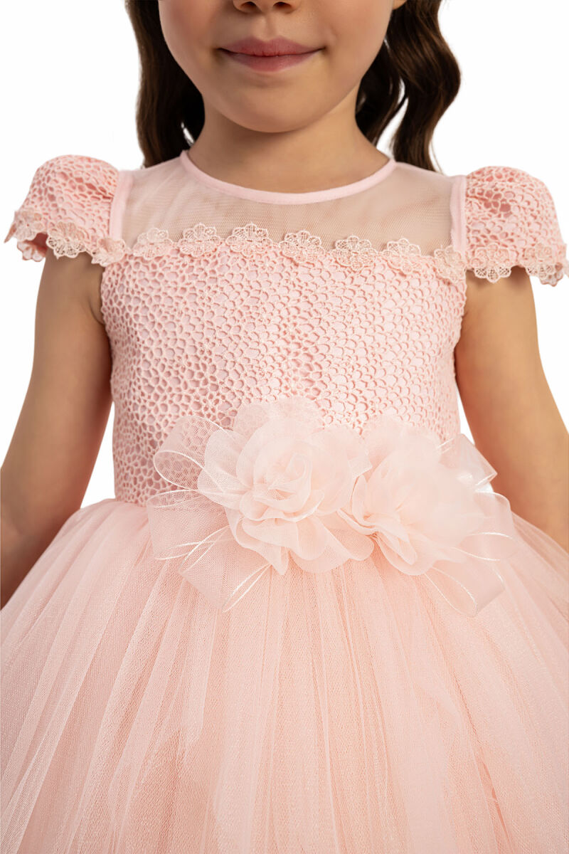 Powder Baby Dress Tulle Skirt 6-24 MONTH 35068PR - 5