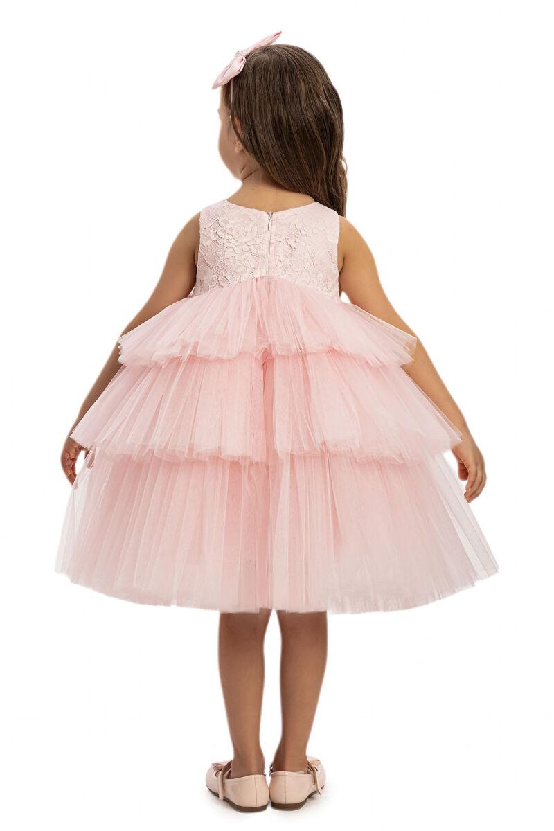 Powder Girls Lace Tulle Dress 6-24 MONTH 35181PR - 5