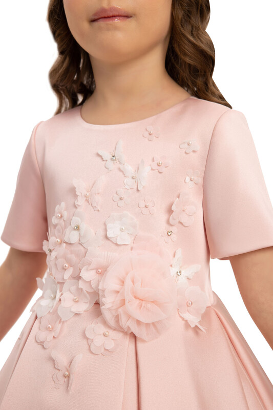 Powder 3D Floral Dress 3-7 AGE 35082PR - 6